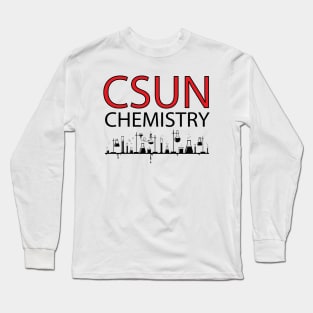 CSUN Chemistry (Black Print) Long Sleeve T-Shirt